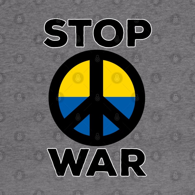 Stop War Flag of Ukraine by DiegoCarvalho